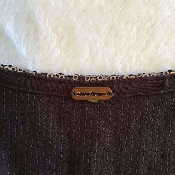 Free People Drenched in Sequins Embellished Mini Dress - Picture 2 of 8